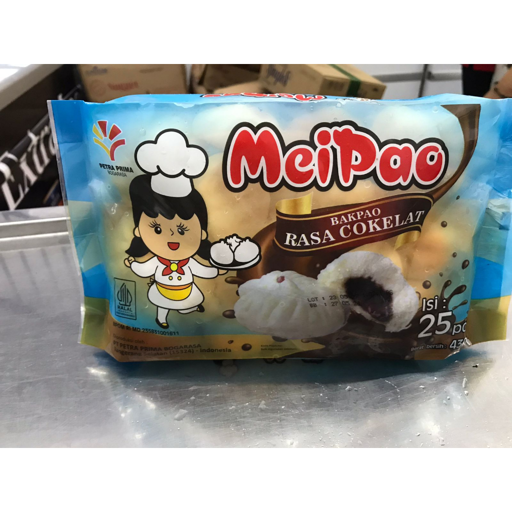 

MEIPAO COKLAT ISI 30S / BAKPAO COKLAT