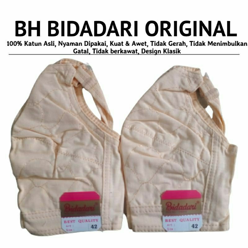 1 pcs... Bra Bidadari Tanpa Busa Tanpa Kawat Bh Wanita Bidadari Bra Wanita Bidadari