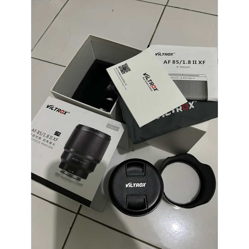 LENSA Viltrox AF 85mm f1.8 XF Mark II Fujifilm X 85 mm f/1.8 Fuji SECOND / BEKAS Pakai