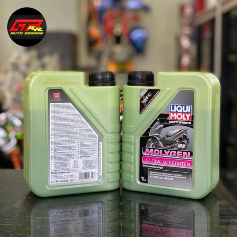 Liqui Moly Motorbike Molygen 4T 10W40 Scooter 1L - Oli Matic 21719