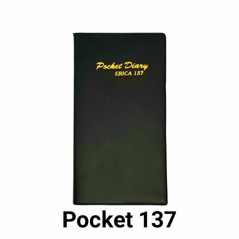 

TERLARIZZZ Buku Diary Pocket Erica 137 Buku Agenda Notes Saku