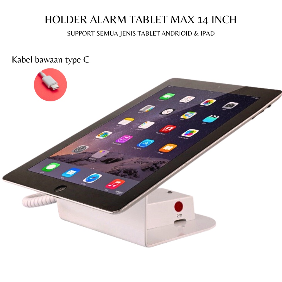 KODE H74E Alarm hp tablet alarm tablet display alarm docking tablet