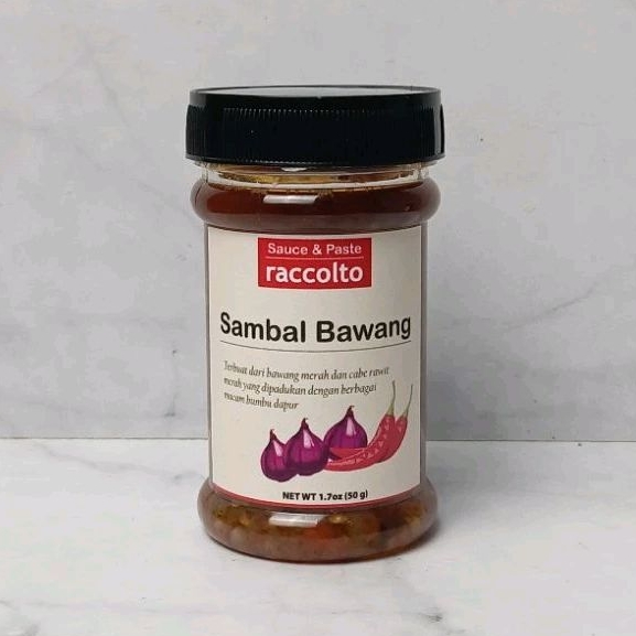 

RACCOLTO Sambal bawang 125gr tanpa pengawet dibuat fresh