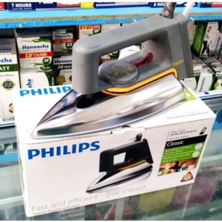 KODE M34Q SETRIKA PHILIPS ELECTRIC DRY IRON CLASSIC HD 1172 PHILIPS