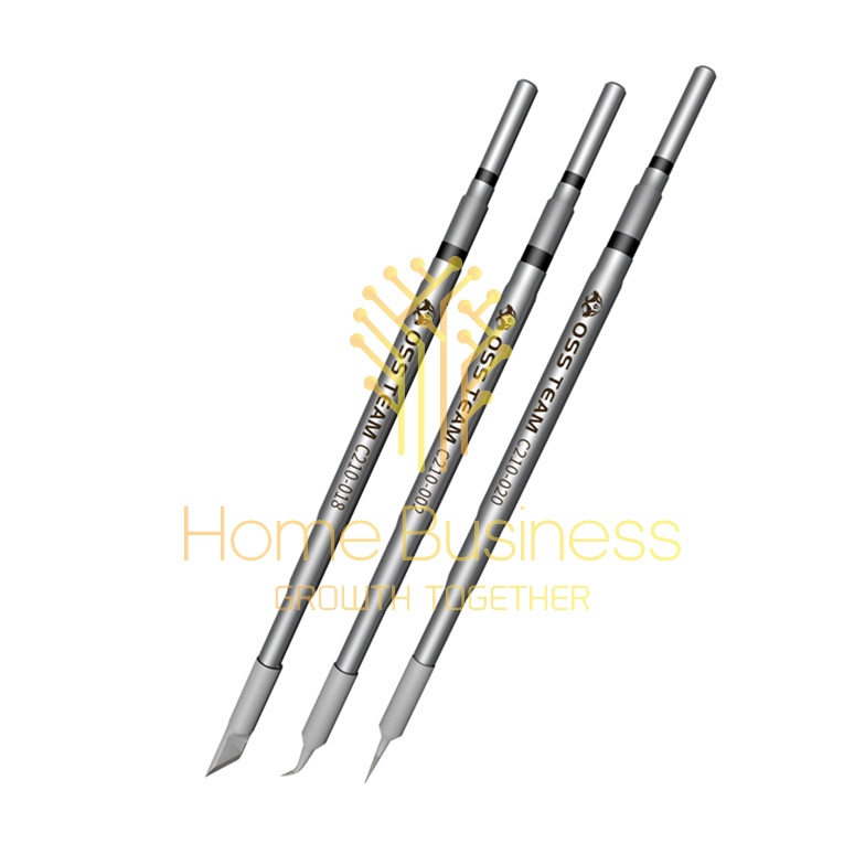 KODE B62X OSS TEAM Mata Solder Pisau Runcing Bengkok C21 2 C21 2 C21 18