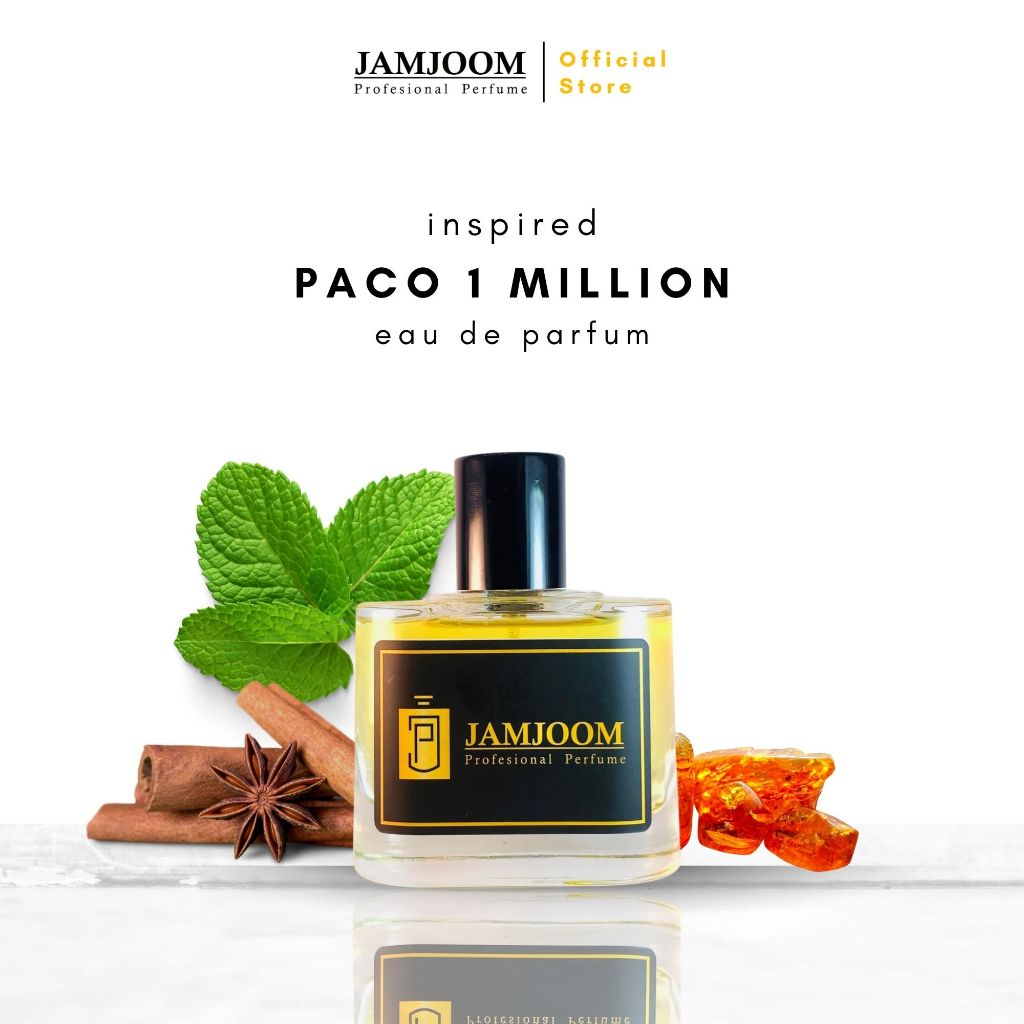 Jamjoom Perfume 50 ML edp Inspired  paco 1 million || Parfume Parfum Perfume Wanita Pria