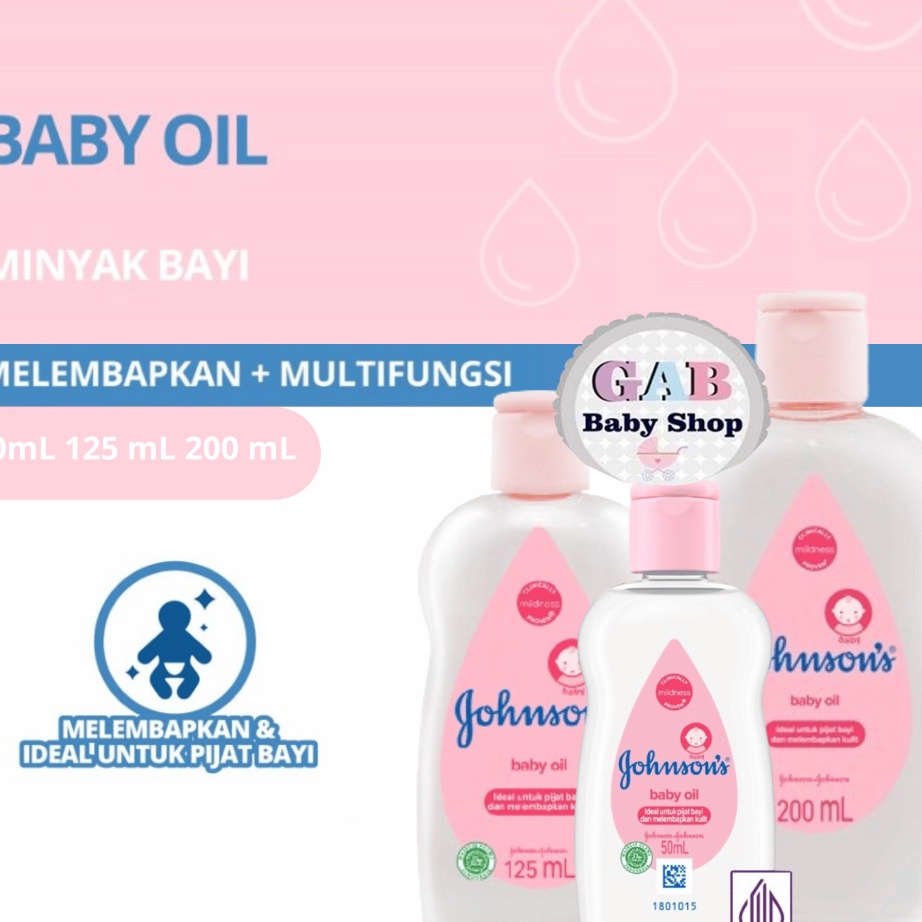 

Terjangkau JOHNSONS Baby Oil 5ML 125ML 2ML