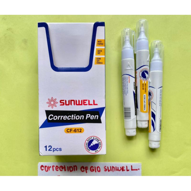 

CORRECTION PEN CAIR CF-610 SUNWELL/ TIPE X CAIR