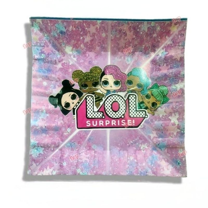 Piring kertas LOL piring snack ultah piring kue ulang tahun LOL birthday party paper plate paket per