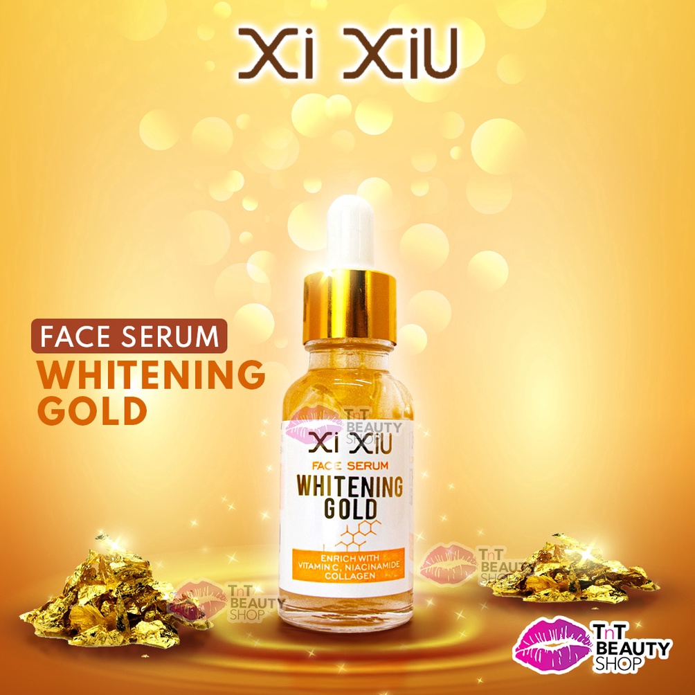 DISCOUNT Xi XiU Face Serum Whitening Gold  XiXiu Serum Gold