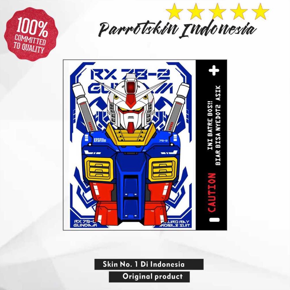 

SPECIAL PROMO Sticker WARP Batre 1865 217 Gundam edition