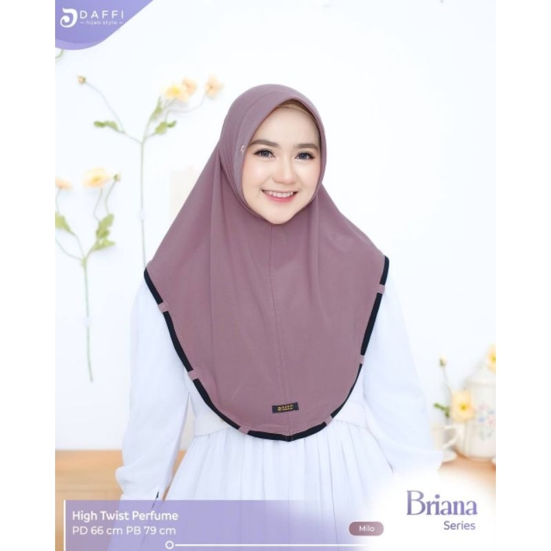 BRIANA JILBAB INSTAN BY DAFFI HIJAB