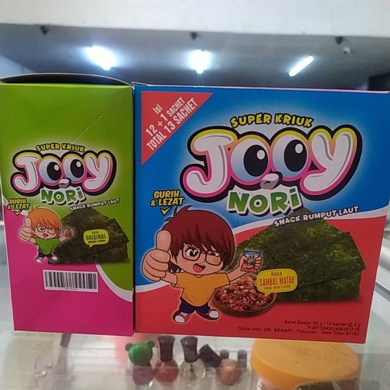 

Jooy Nori snack rumput laut