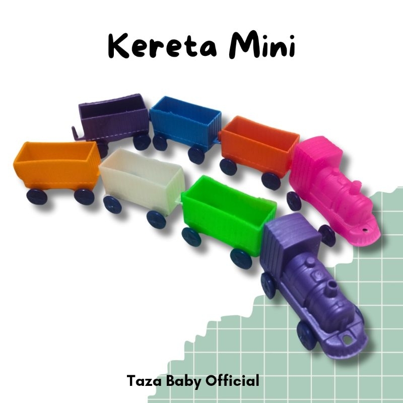 Kereta Mini / Kereta Gandeng / Kereta Warna / Mainan Kereta / Kereta Mini
