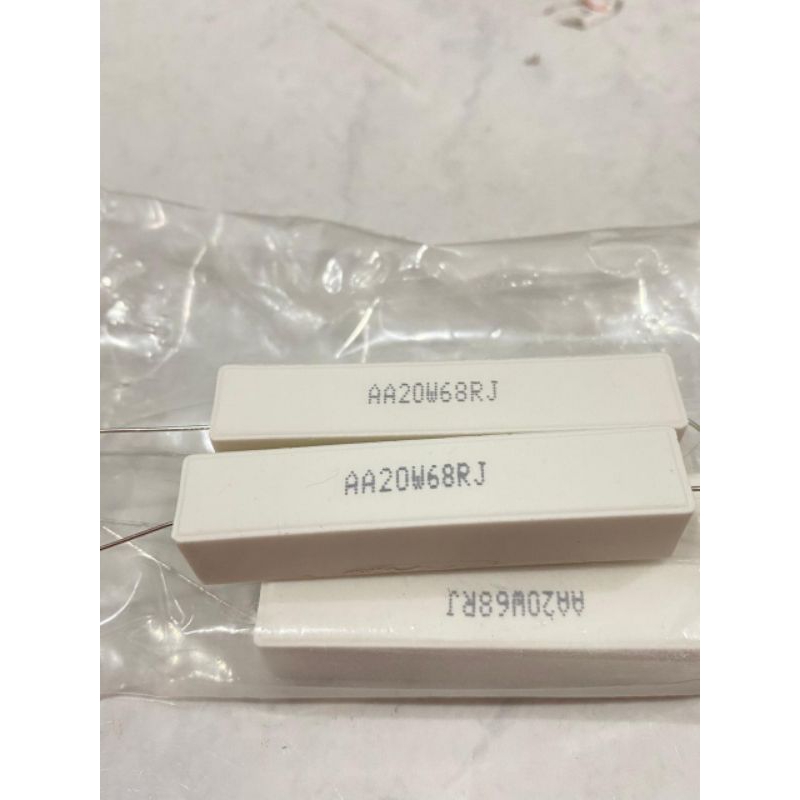 Resistor Kapur 20Watt 68Ohm 20w 68ohm Original