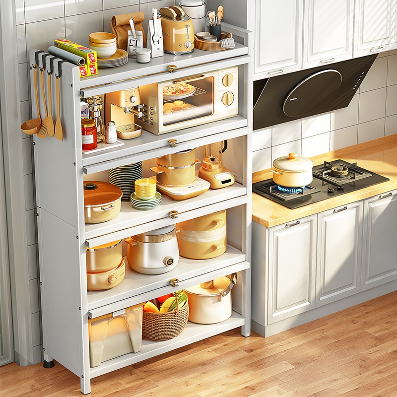 Rak Susun Serbaguna Rak Piring Tertutup Rak Dapur Rak Besi Rak Dapur Serbaguna Rak Lemari Dapur
