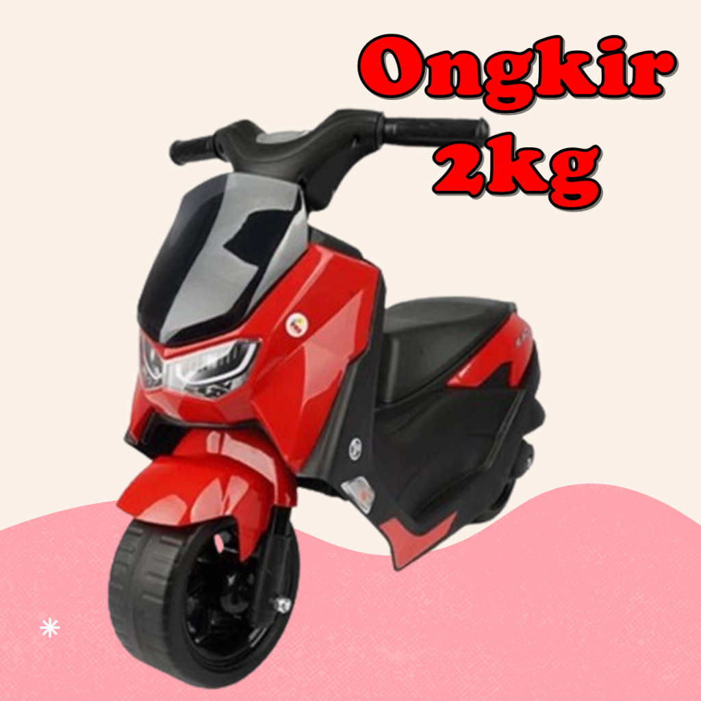 Mainan anak motor dorong anak NMAX PMB RAID K613
