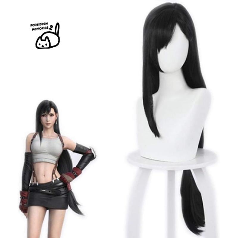 Wig Cosplay Tifa Lockhart Final Fantasy
