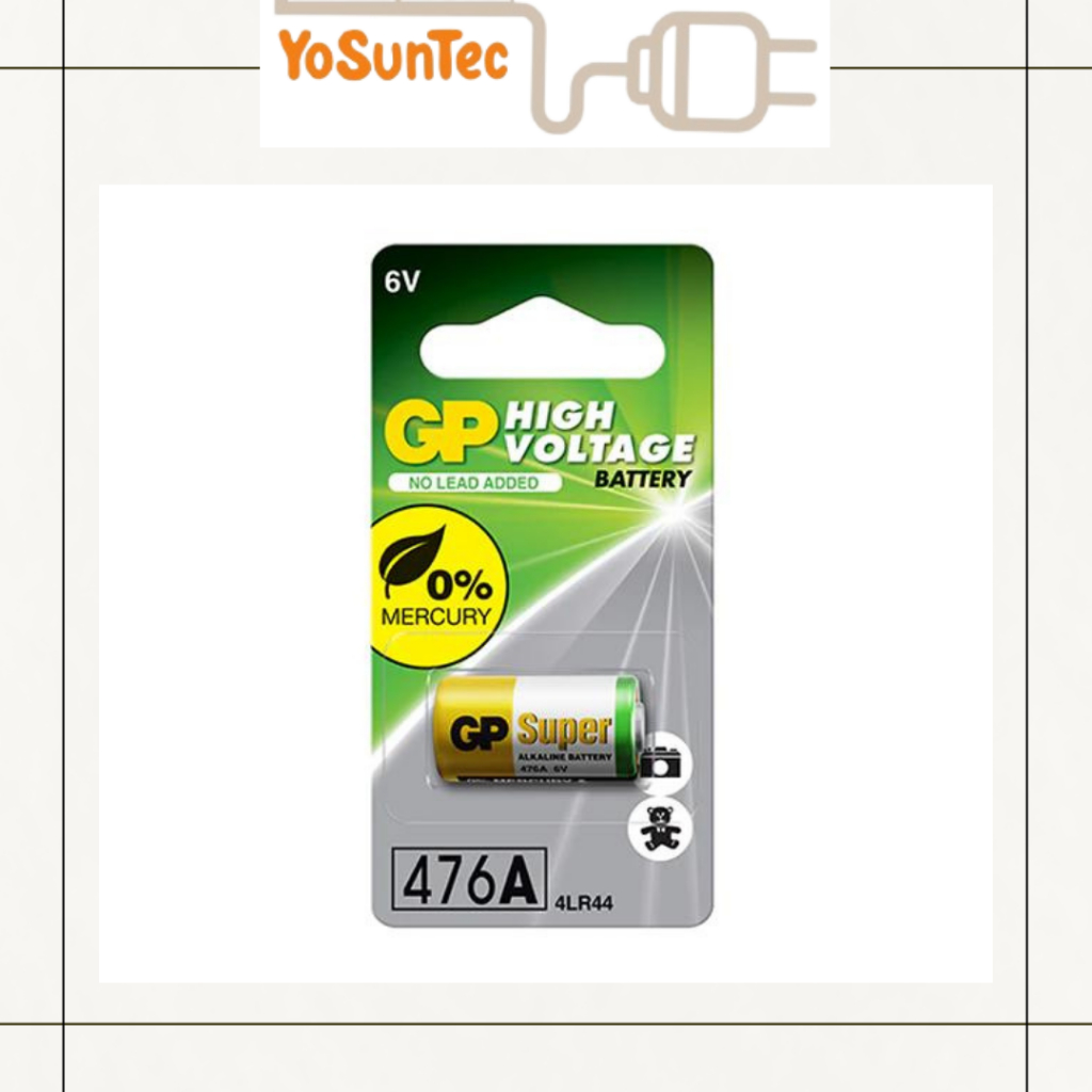 Baterai 476A / 4LR44 6V Alkaline GP High Voltage Battery Original