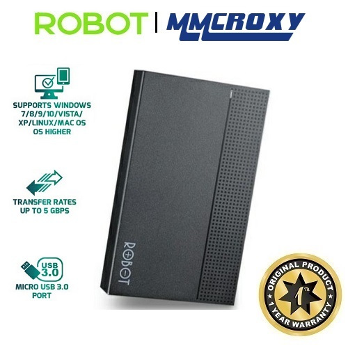 Casing Hardisk External Robot RSHD10 2.5" USB 3.0 - Hard Drive Enclosure