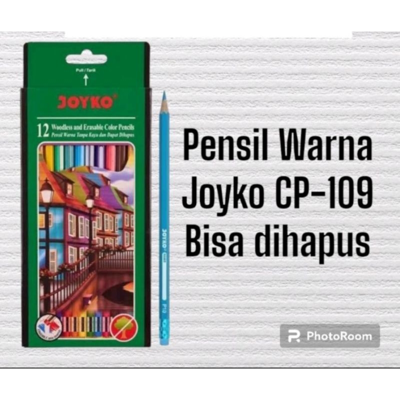 

pensil warna joyko panjang CP-109 (BISA DI HAPUS)1pak isi 12 warna