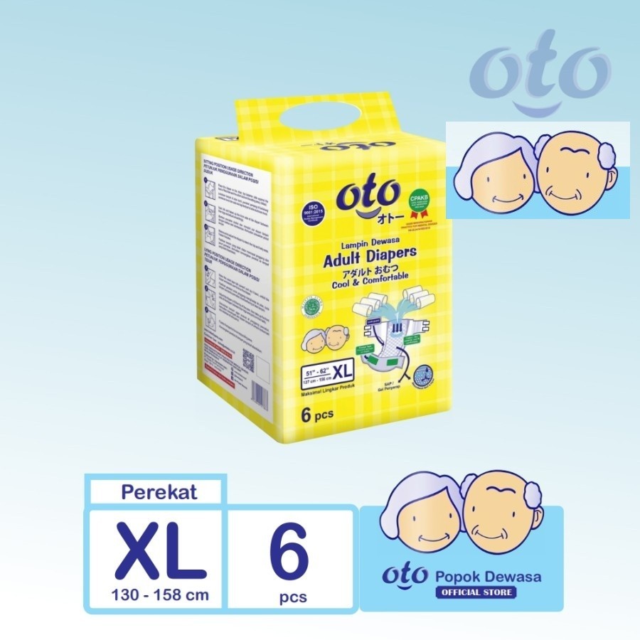OTO Diapers Tape - Diapers Dewasa Perekat