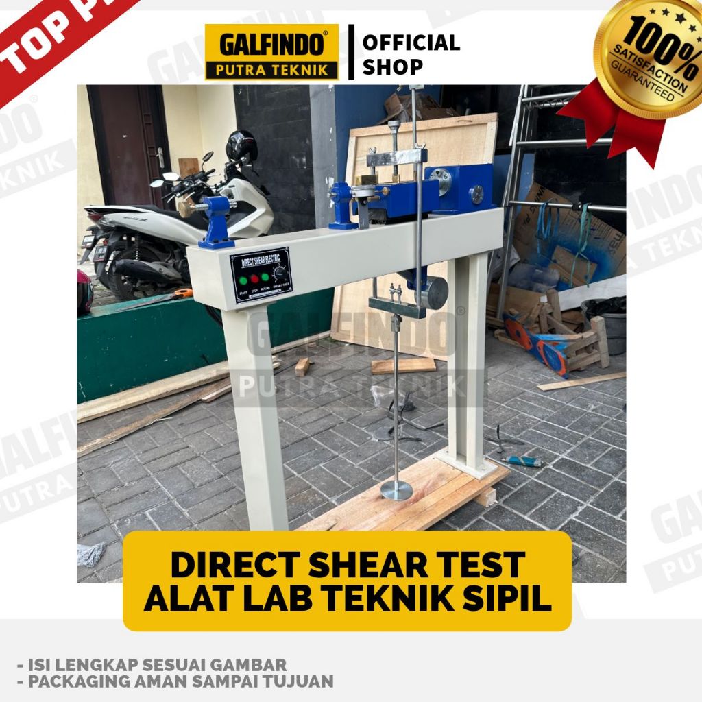 GALFINDO DIRECT SHEAR TEST ALAT LABORATORIUM TEKNIK SIPIL