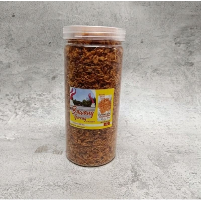 

Bawang Goreng Asli Brebes Berat Bersih 350gr