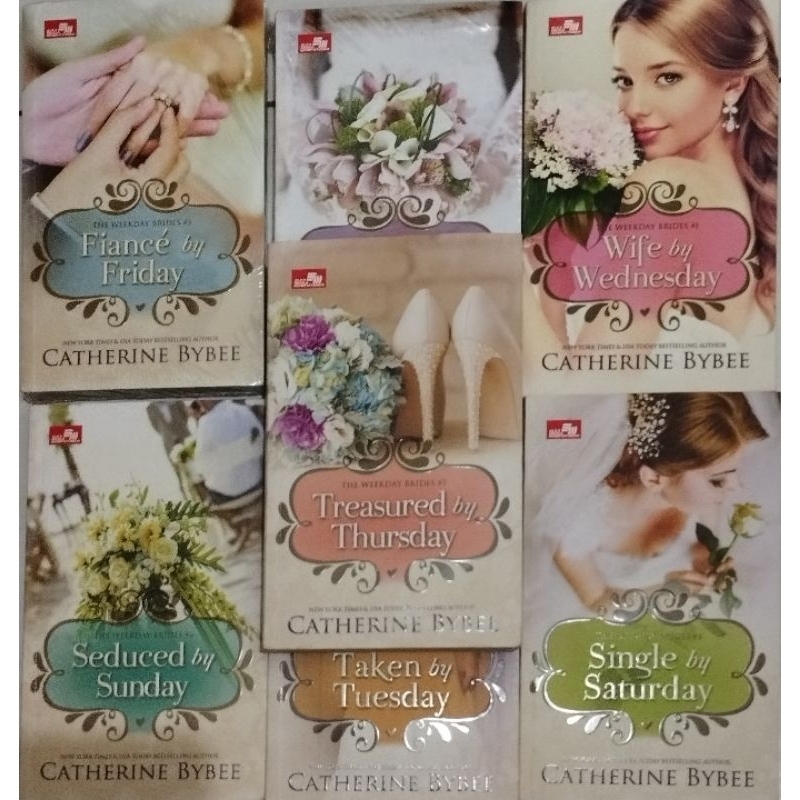 Paket Novel Catherine Bybee seri The Weekday Bride 1,2,4,5,7