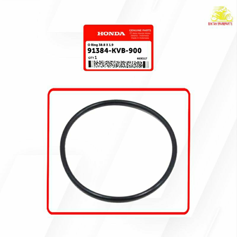 O Ring 38.8x1.9 91384 KVB 900