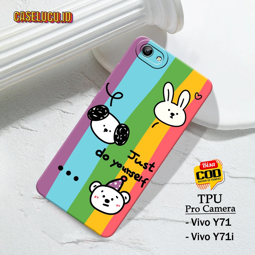 Casing Hp Vivo Y71 / Y71i Terbaru Fashion Case Kartun Case Hp Vivo Y71 / Y71i Soft Case Hp Vivo Y71 