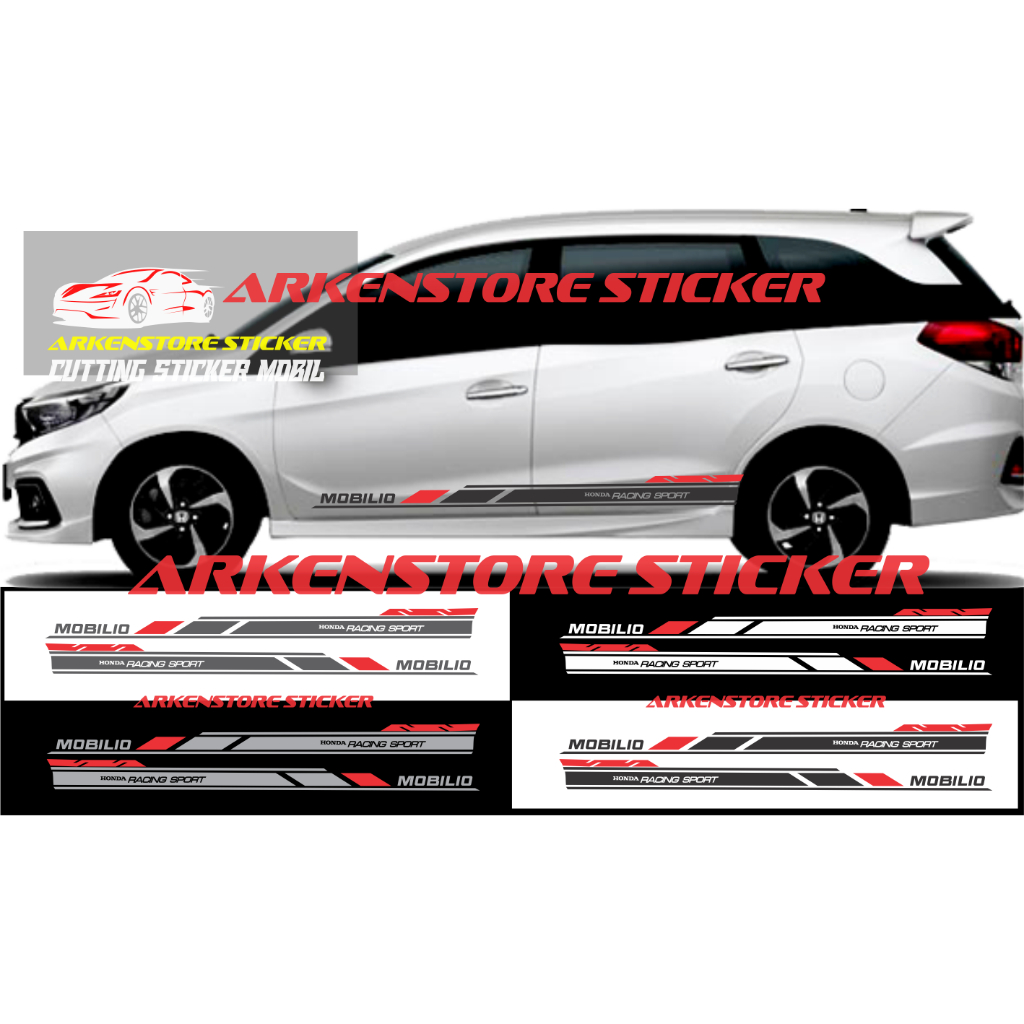 Sticker honda mobilio sticker stiker mobil mobilio sticker list mobilio