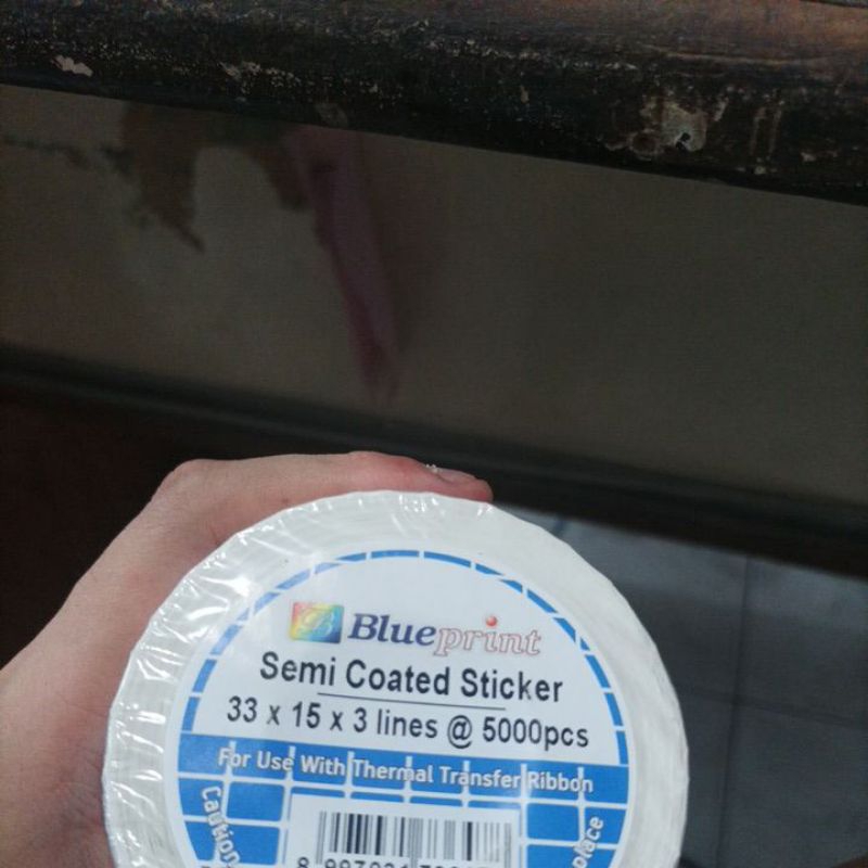 

blueprint semi coated semicoated sticker 33x15 3 lines 3lines 3315 3line line