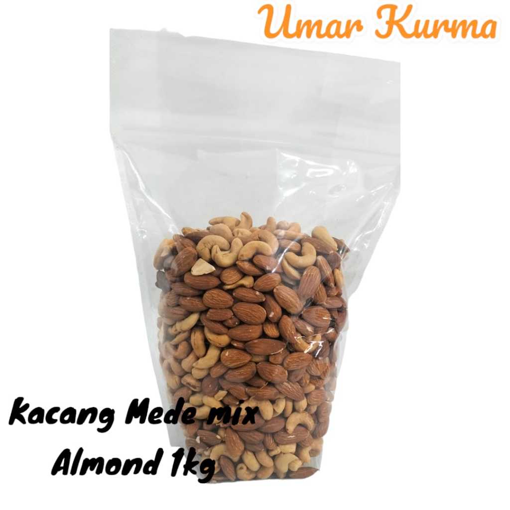 

KACANG MEDE MIX ALMOND BERAT 1KG