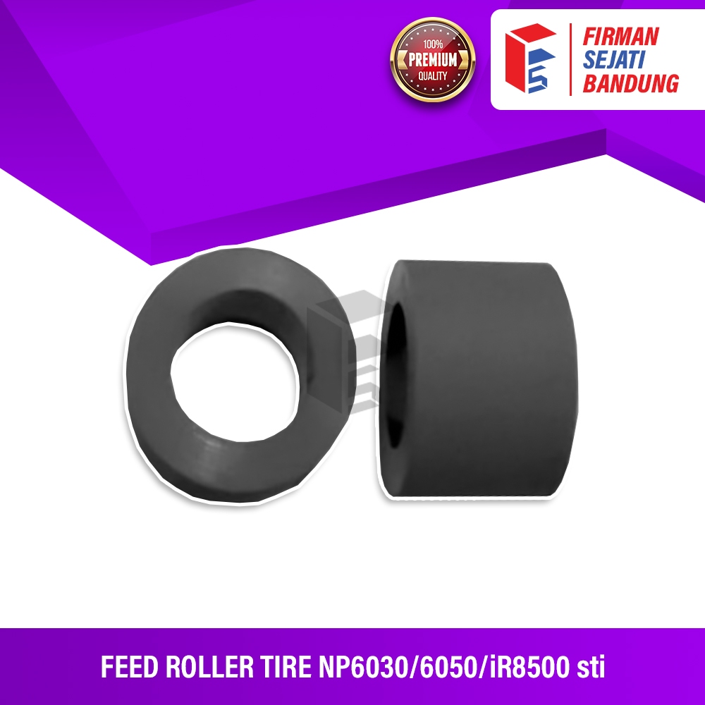 FEED RLLR TIRE NP6030/6050/iR8500 sti - FB1-7060-020 BK