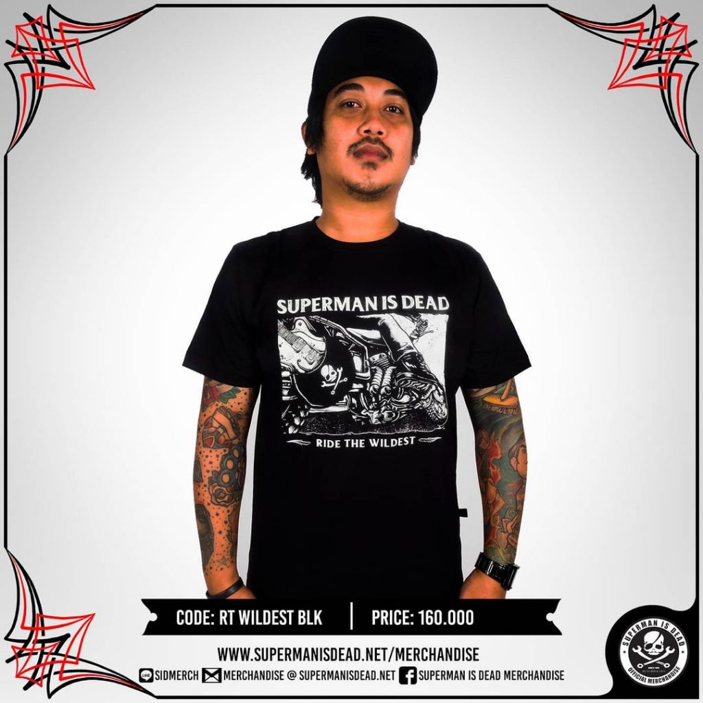 SID MERCH | RTWILDEST BK 100% Original Kaos Boxy Fit T Shirt