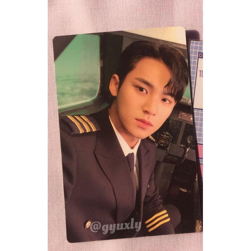 PHOTOCARD PC MINGYU PILOT GYUPILOT SEVENTEEN