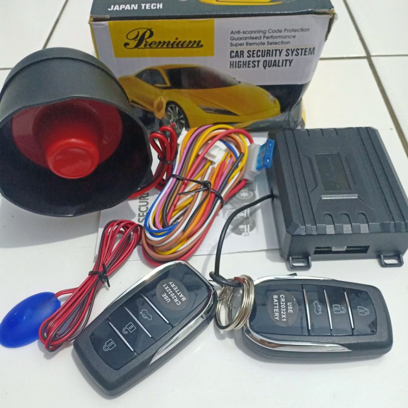 Alarm Mobil Kunci Remote Model Fortuner Universal