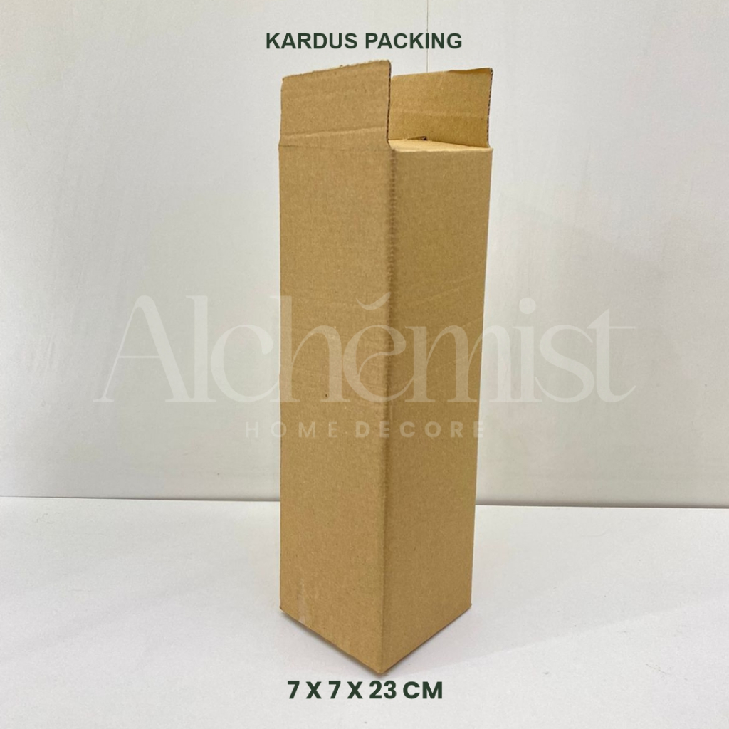 

KARDUS BOX KARTON DIE CUT POLOS 7 X 7 X 23 | KARDUS/KARTON BOX POLOS | KOTAK PACKING KARDUS KOTAK POLOS