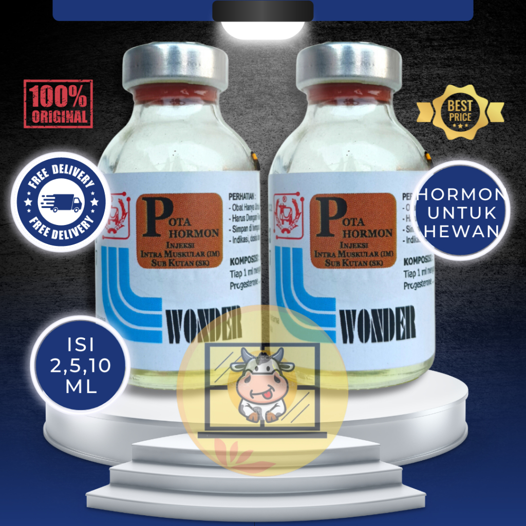 POTAHORMON 2, 5, 10 ml | Potahormon Burung, Potahormon Ayam, Testohormon Ternak, Hormon Ayam, Hormon