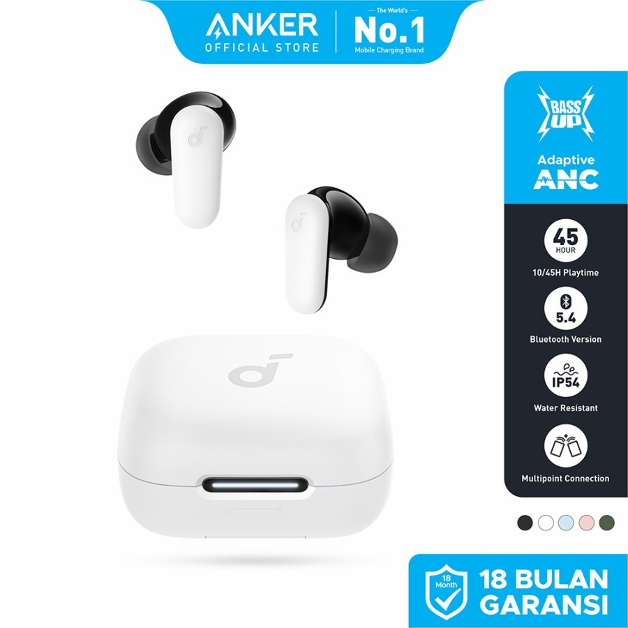 ( NEW LAUNCH ) Soundcore Anker R50i NC Earbuds Adaptive Noise Canceling Headset Earphone Bluetooth 5