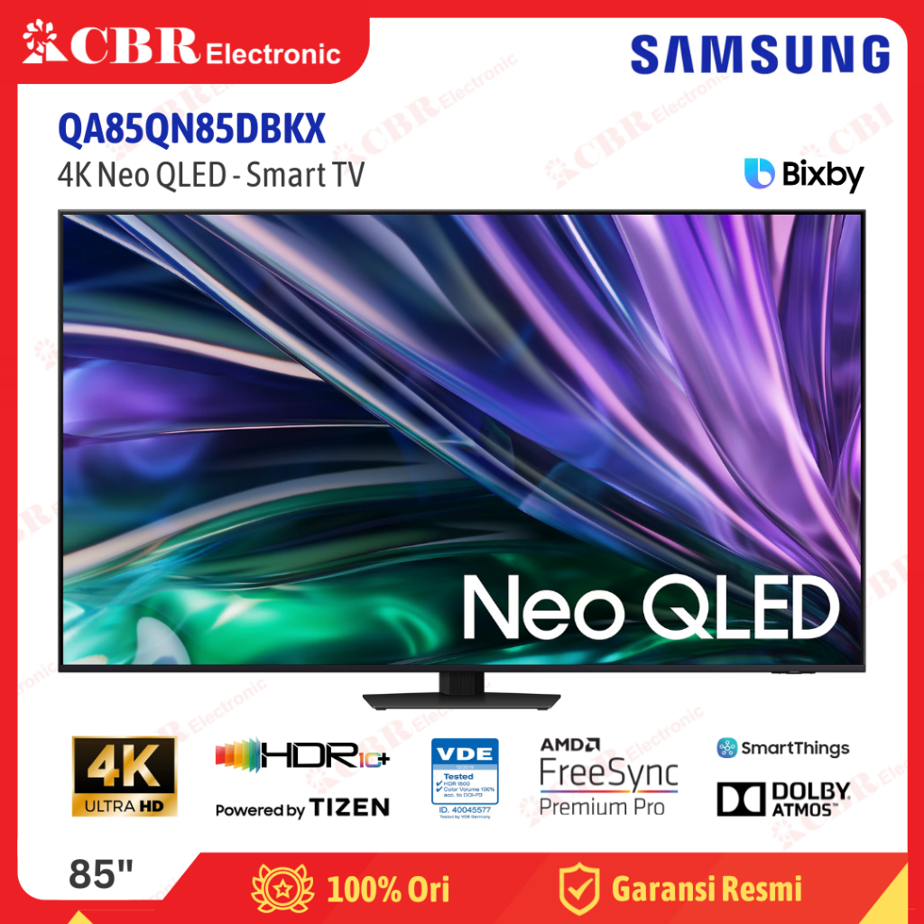 TV SAMSUNG 85 Inch LED QA85QN85DBKX (4K Neo QLED-Smart TV)