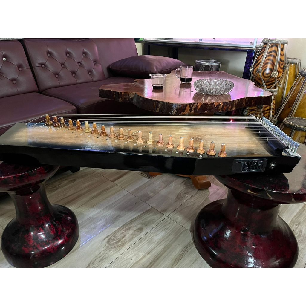 Kecapi Alat Musik Sunda 20 Senar Elektrik