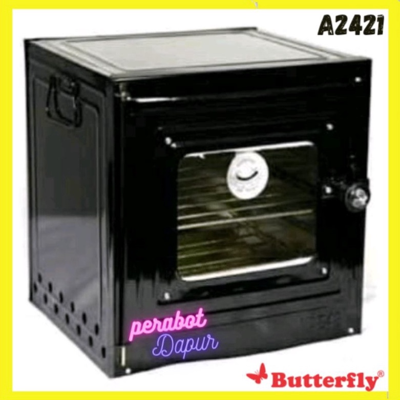 Butterfly Oven Kompor oven Butterfly Black A2421 2 Susun Butterfly Oven Tangkring A 2421 Oven Tangkr