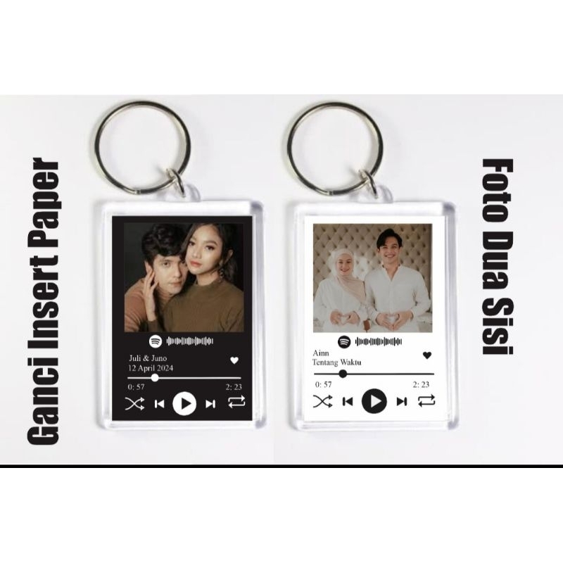 ganci insert paper (keychan)