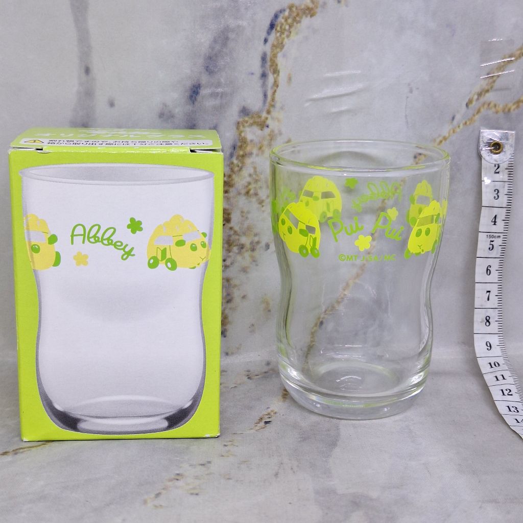 Pui Pui Molcar Abbey Tumbler Mug Gelas 9 cm Kaca