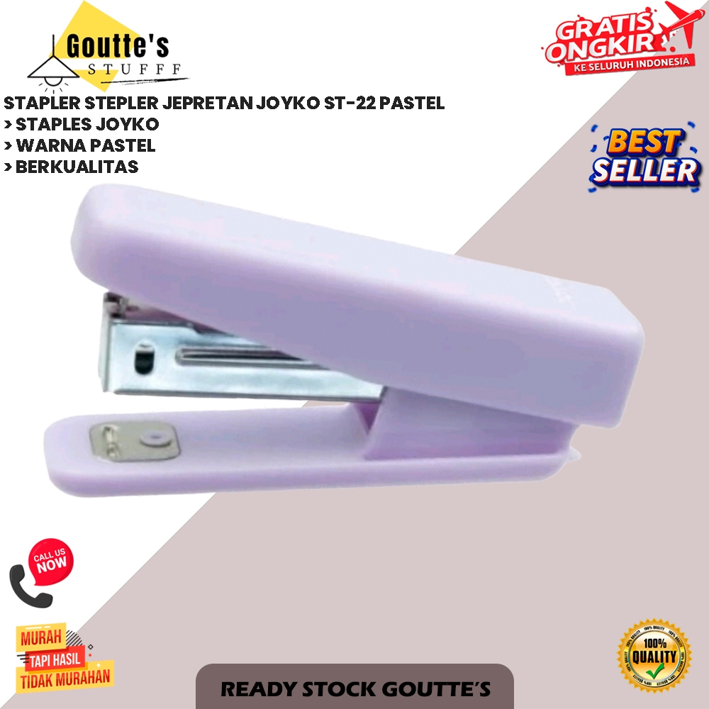 

STAPLER STEPLER JEPRETAN JOYKO ST-22 PASTEL