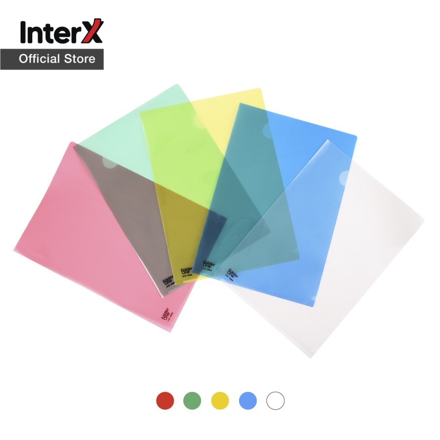 

[1 PACK] Map L Plastik FOLDER ONE Stopmap L Bening Transparan A4