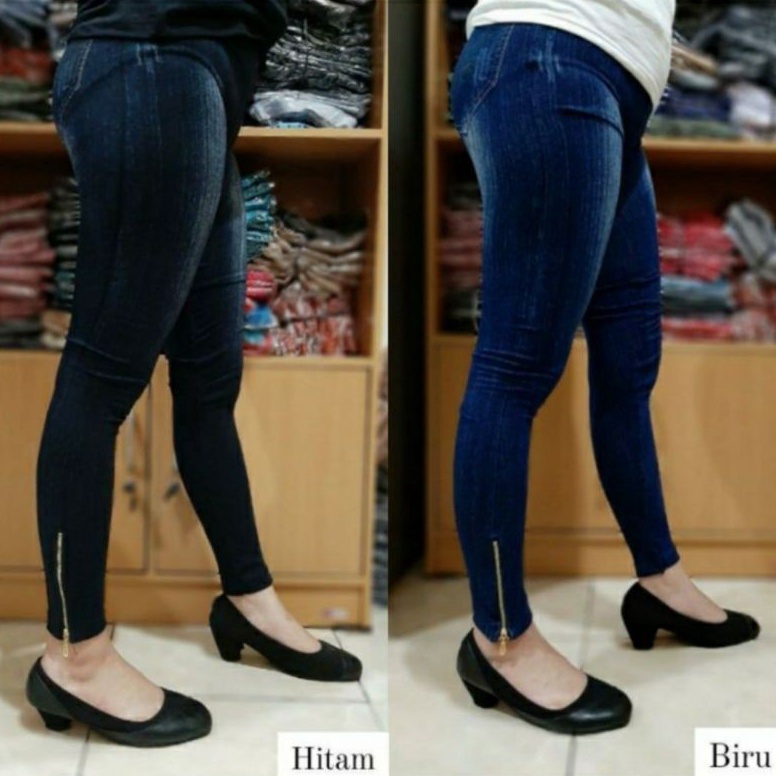 KODE W12G LEGGING JEANS RESLETING LEGGING PREMIUM  LEGGING SPORT  LEGGING FASHION  LEGGING IMPORT