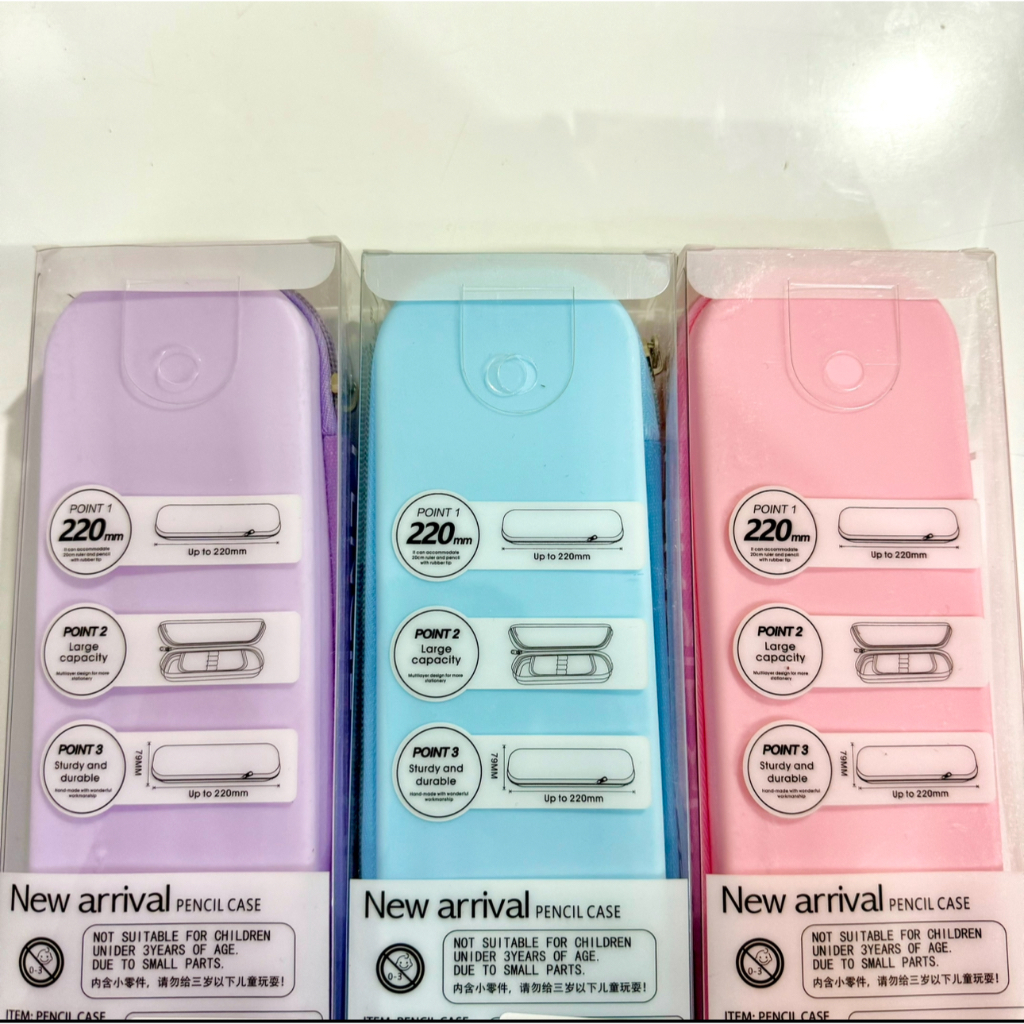 

HenJO Kotak Pensil Anak Gambar 3 Dimensi Tempat Pensil 3D Gambar Lucu Timbul Anti Air Waterproof